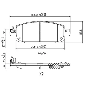 لنت ترمز رنو کپچر
